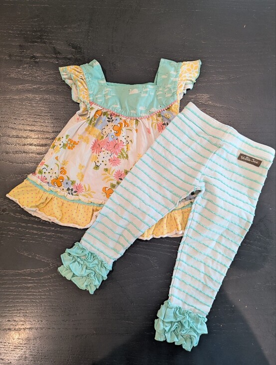 Matilda Jane Other - Matilda Jane The Adventure Begins Top & Legging Set, Size 2
